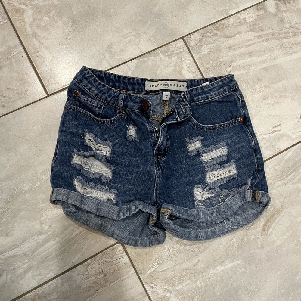 High waisted shorts